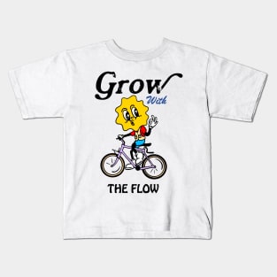 Cycling Tshirt Fun Character Kids T-Shirt
